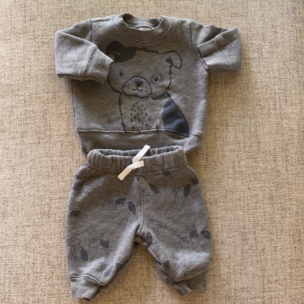 Child of Mine by Carter’s sweat suit